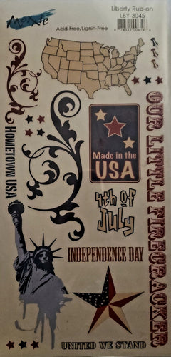 Moxxie - rub ons title - Liberty