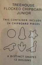 Load image into Gallery viewer, AC - American crafts - Treehouse kids chipboard 24 shapes embellishments