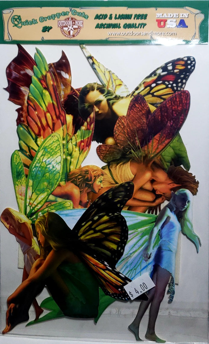 Outdoors and more - Quick cropper cuts - fairies