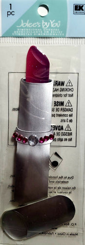Jolee's Boutique Dimensional Sticker -  lipstick - tall small pack