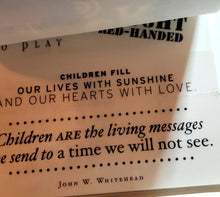 Load image into Gallery viewer, Die cuts with a view DCWV - clear stickers quote stack book - children black and white