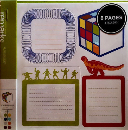 AC - American crafts - remarks sticker book - junior journaling pal