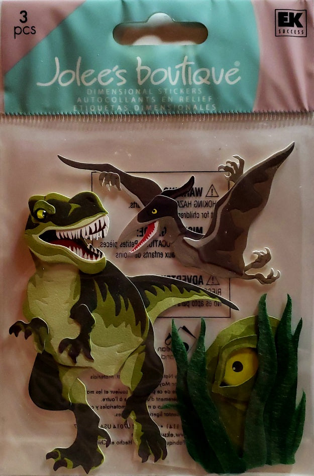 Jolee's Boutique Dimensional Sticker -  dinosaurs