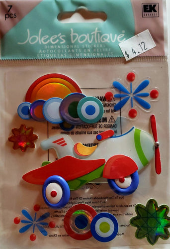 Jolee's Boutique Dimensional Sticker -  aero plane