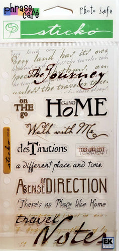 Sticko flat Sticker -  the journey