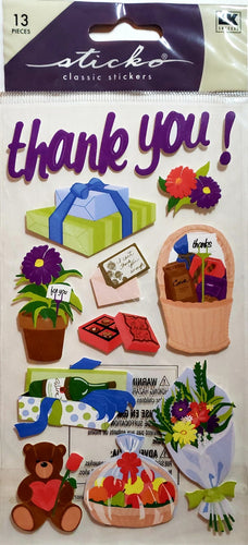 Sticko  - flat sticker sheets -  appreciation gifts