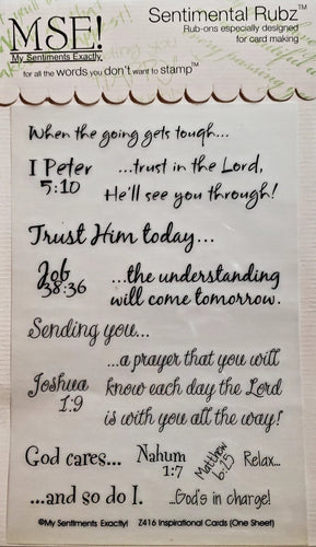 MSE! My sentiments exactly - sentimental rubz rub on - inspirational encouragement