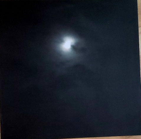 Full moon night sky - single sided paper 12 x 12