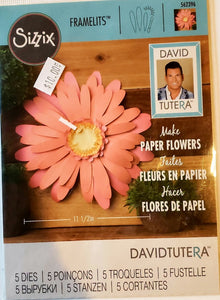 Sizzix die metal cutting die - David Tutera - Framelits paper flower large daisy