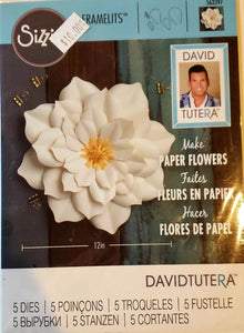 Sizzix die metal cutting die - David Tutera - Framelits paper flower large lily