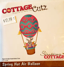 Load image into Gallery viewer, Cottage cuts metal cutting die - spring Hot Air balloon