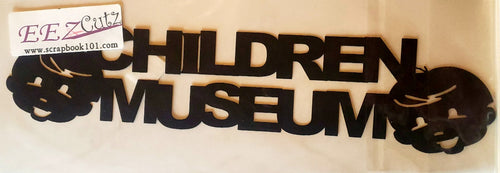 Eez cuts  - laser cut   - children museum black