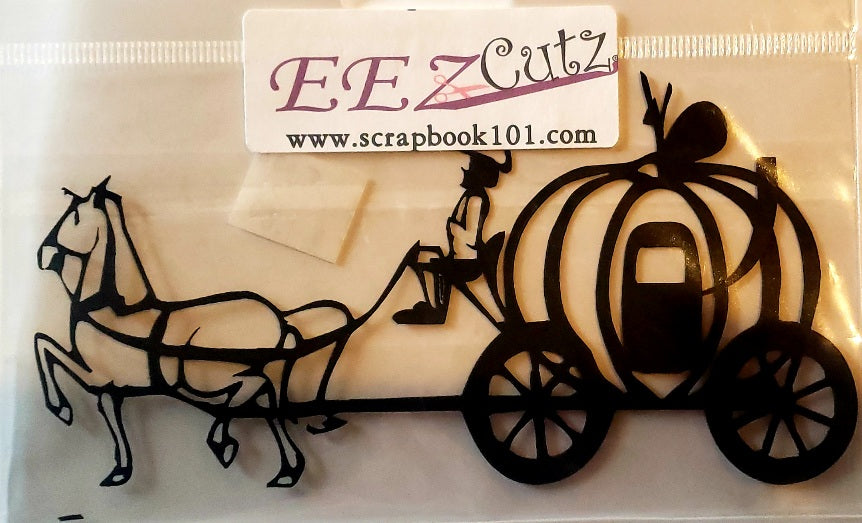 Eez cuts  - laser cut   - pumpkin carriage princess