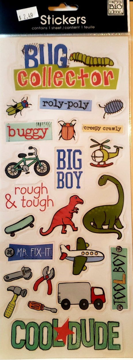 Me and my big ideas MAMBI - 1 sticker sheets - bug collector