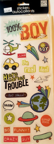 Me and my big ideas MAMBI - 1 sticker sheets - 100% boys