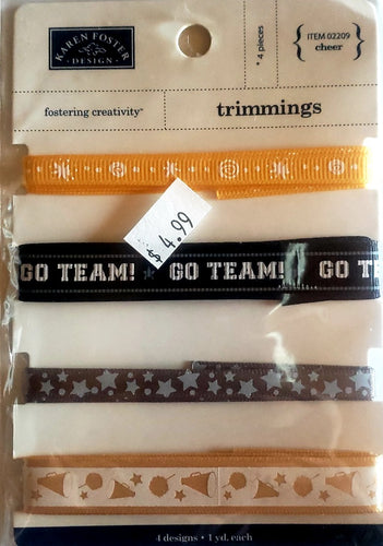 Karen Foster - trimmings ribbon - cheer cheerleading