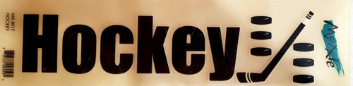 Moxxie - rub ons title - Hockey
