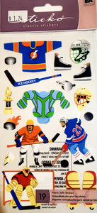 Sticko  - flat sticker sheets -  ice hockey
