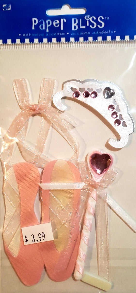 Paper bliss -  Dimensional Sticker - ballet