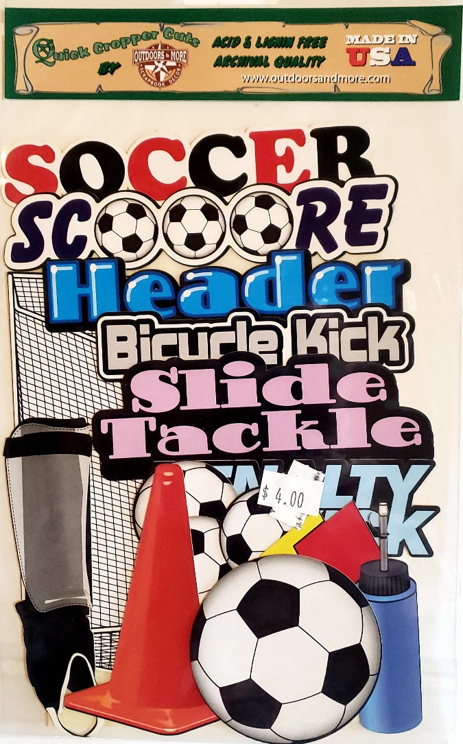 Outdoors and more - Quick cropper cuts - soccer