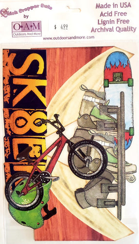 Outdoors and more - Quick cropper cuts - skater