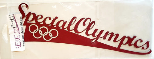 Eez cuts  - laser cut title - special Olympics