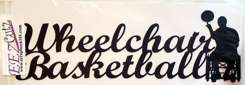 Eez cuts  - laser cut   - wheelchair basketball title