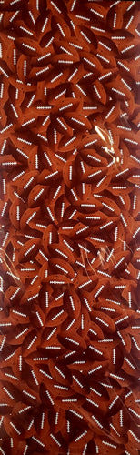 Scrapbook 101 - laser cut design - football photo genix border strip