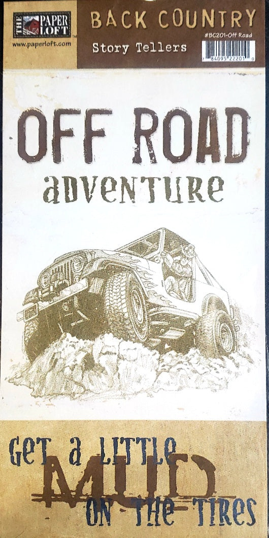 The Paper Loft  - cut out sheet - back country story tellers off road