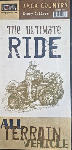 The Paper Loft  - cut out sheet - back country story tellers atv