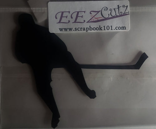 Eez cuts  - laser cut   - hockey player