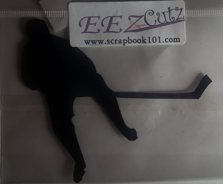 Eez cuts  - laser cut   - hockey player