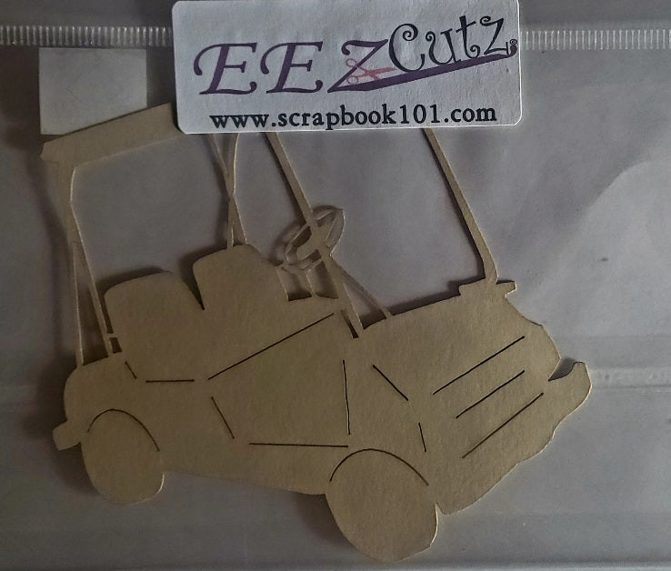Eez cuts  - laser cut   - golf cart