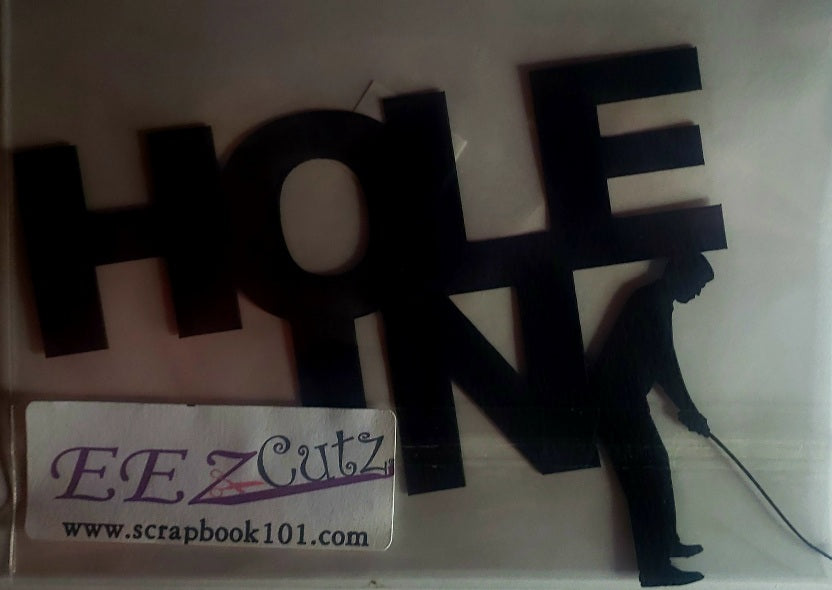 Eez cuts  - laser cut   - Hole in one golf