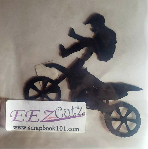 Eez cuts  - laser cut   - dirt biker bike