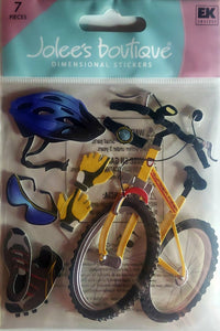 Jolee's Boutique Dimensional Sticker -  mountain biking