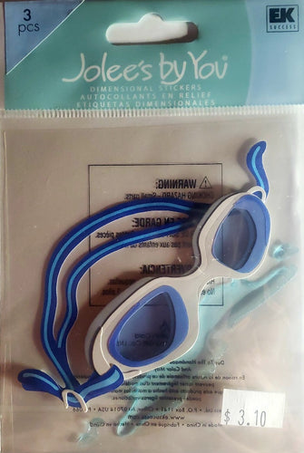 Jolee's Boutique Dimensional Sticker -  goggles