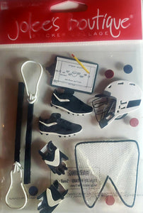 Jolee's Boutique Dimensional Sticker -  lacrosse 2