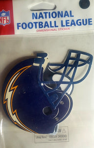 Jolee's Boutique Dimensional Sticker -  football helmet NFL San Diego chargers