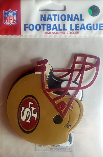 Jolee's Boutique Dimensional Sticker -  football helmet NFL San Francisco 49ers