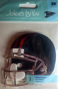 Jolee's Boutique Dimensional Sticker -  football helmet pep rally