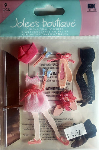 Jolee's Boutique Dimensional Sticker -  dance class