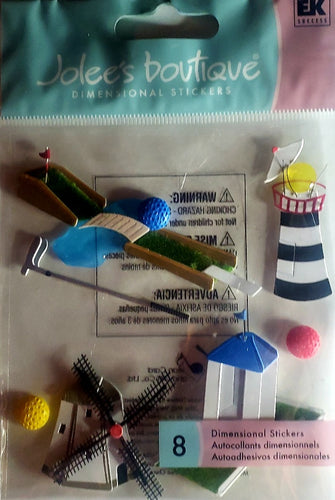 Jolee's Boutique Dimensional Sticker -  miniature golf