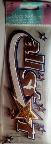 Jolee's Boutique Dimensional Sticker - title all star