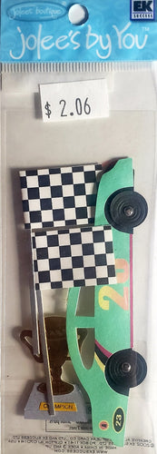 Jolee's Boutique Dimensional Sticker  - tall small pack car racing