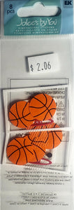 Jolee's Boutique Dimensional Sticker  - tall small pack basketball