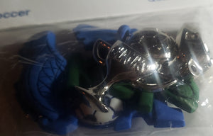 Favorite findings- buttons and flatback - soccer