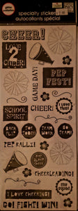 Me and my big ideas MAMBI - flat sticker sheet xlarge - cheerleading