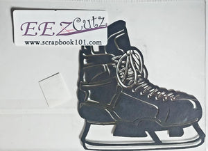 Eez cuts  - laser cut   - hockey ice skate detailed