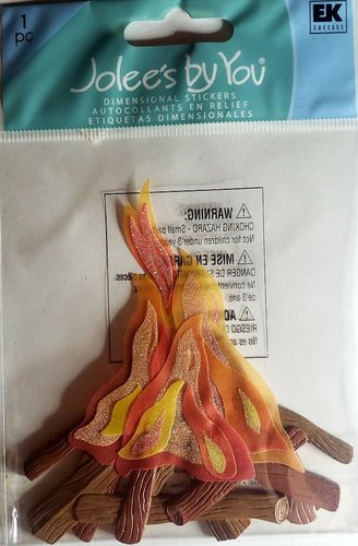 Jolee's Boutique Dimensional Sticker -  camp fire